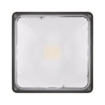 LED Canopy Light, 60W, Dark Bronze, Selectable CCT, 8400 Lumens